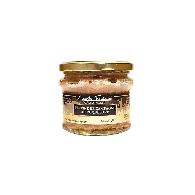Terrine de campagne au Roquefort 180g