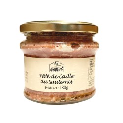 image pâté de caille sauternes 180g