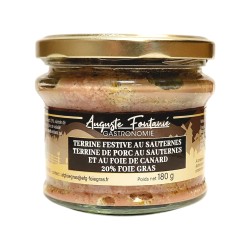 terrine festive au sauternes 180g