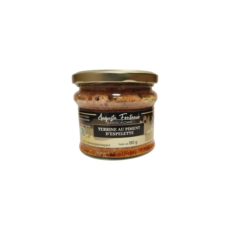 terrine piment d'espelette 180g
