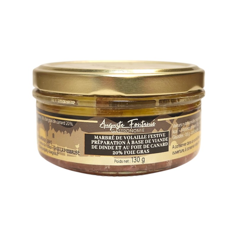 Marbré de volaille festive