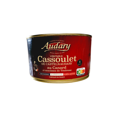 Cassoulet au Canard  et à la saucisse de Toulouse