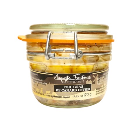 foie gras de canard entier 120g à très bon prix