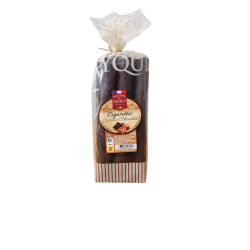 Cigarettes Beurre Caramel Chocolat 180g – Biscuiterie du Quercy