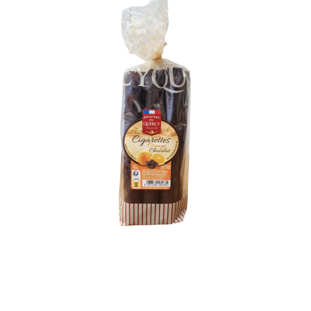 Cigarettes Orange Chocolat 180g – Biscuiterie du Quercy